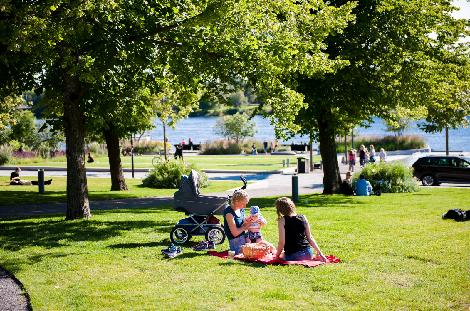 Umeå city park