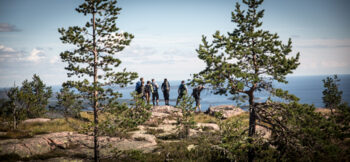 Hiking in the High Coast